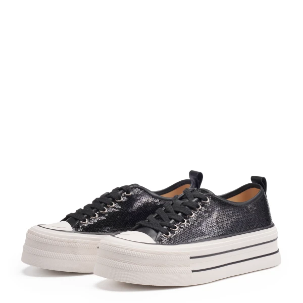 910744 | Полуботинки женские Черный 38