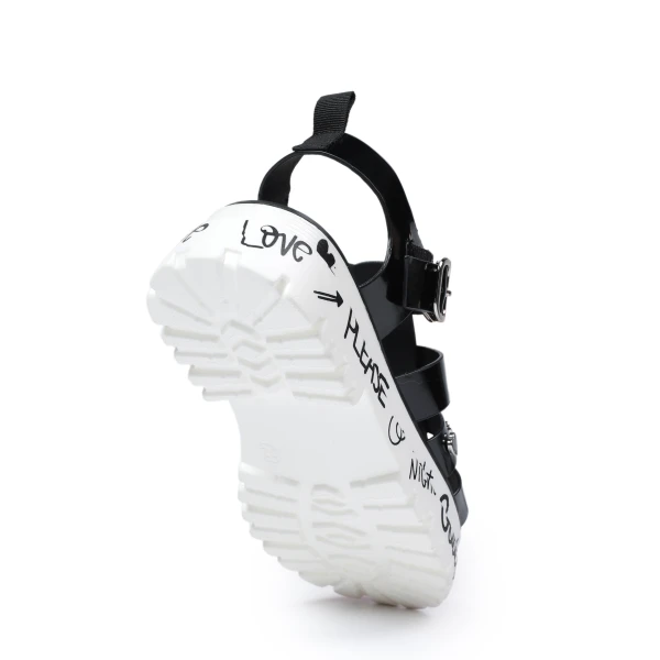 640064 | Туфли открытые для школьников девочек Черный 34