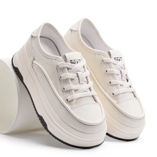 910735 | Полуботинки женские Молочный 38