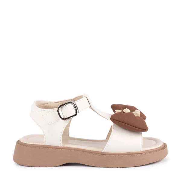 640027 | Туфли открытые для школьников девочек Молочный 34