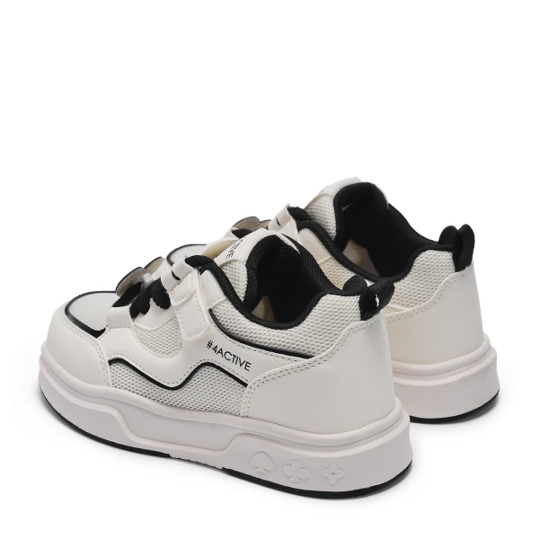 6101249 | Полуботинки для школьников девочек Белый 33