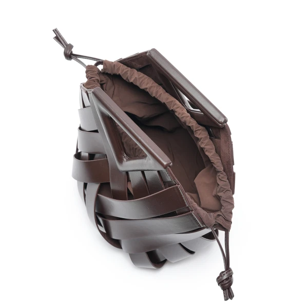 Y2602SS02 | Сумка женская коричневый 23 × 14 × 19 см