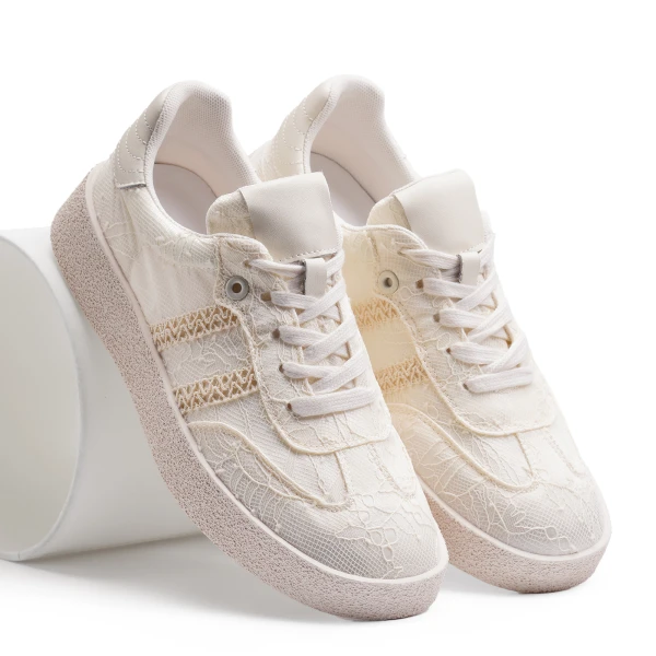 910740 | Полуботинки женские Молочный 38