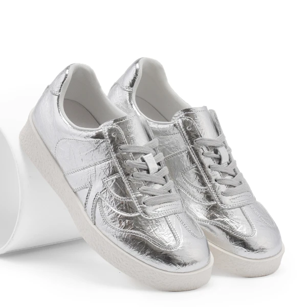 910742 | Полуботинки женские Серебро 38