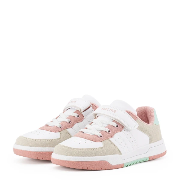 610651 | Полуботинки для школьников девочек Розовый 33