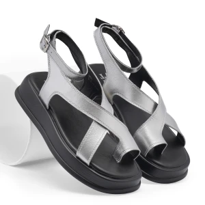 940821 | Туфли открытые женские Серебро 38