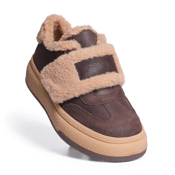 9101013 Ш | Полуботинки женские коричневый 36