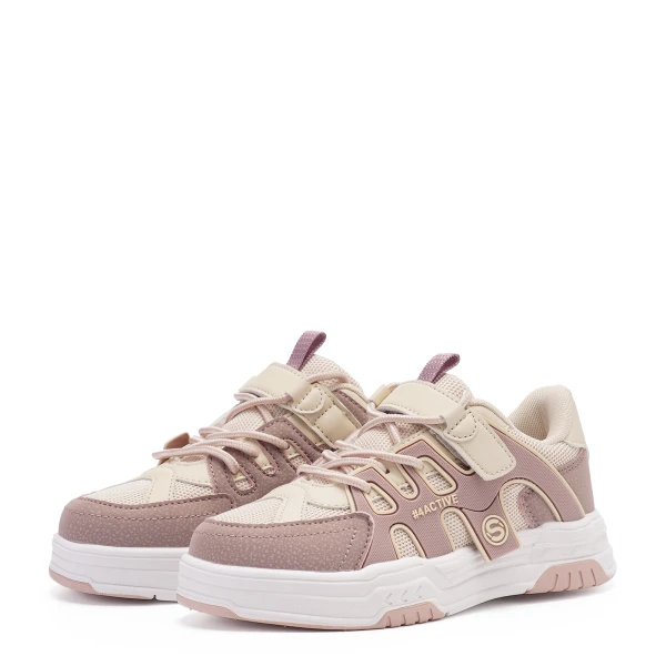 610673 | Полуботинки для школьников девочек Розовый 33