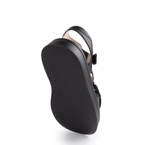 640025 | Туфли открытые для школьников девочек Черный 34