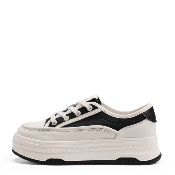 910735 | Полуботинки женские Черно-белый 38