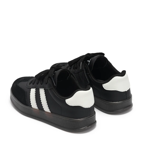 610587 | Полуботинки для школьников девочек Черный 33