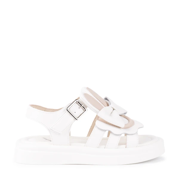 640026 | Туфли открытые для школьников девочек Бежевый 33