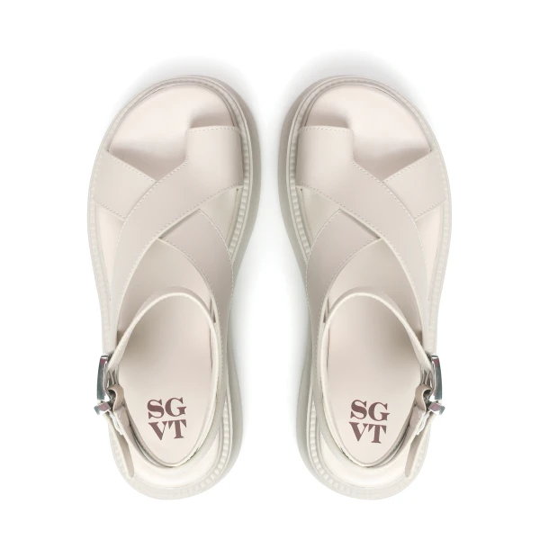 940021 | Туфли открытые женские Молочный 40