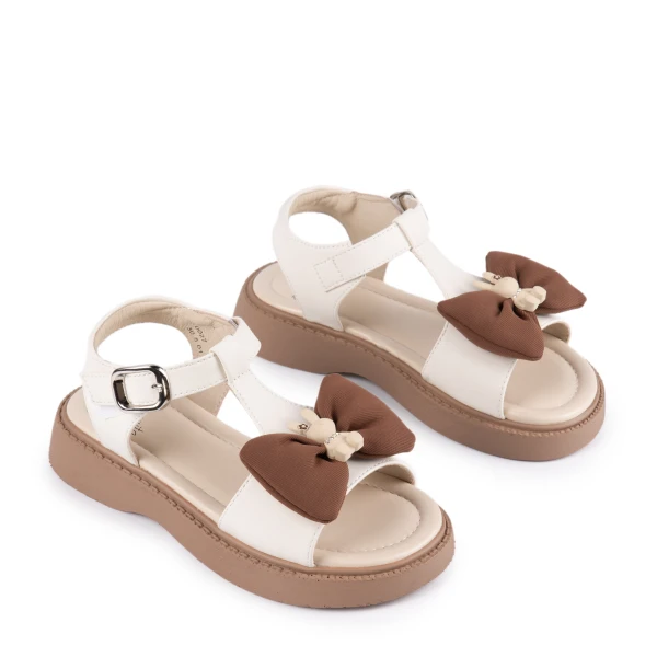 440027 | Туфли открытые дошкольные Молочный 30