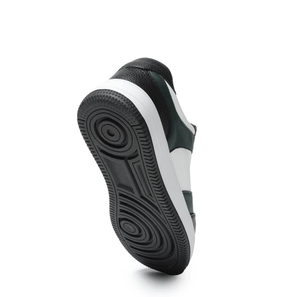 510148 | Полуботинки для школьников мальчиков бело-зеленый 35