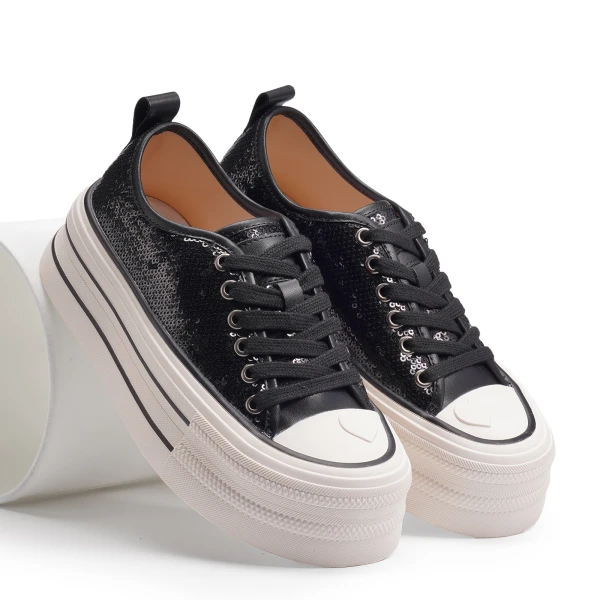 910744 | Полуботинки женские Черный 38