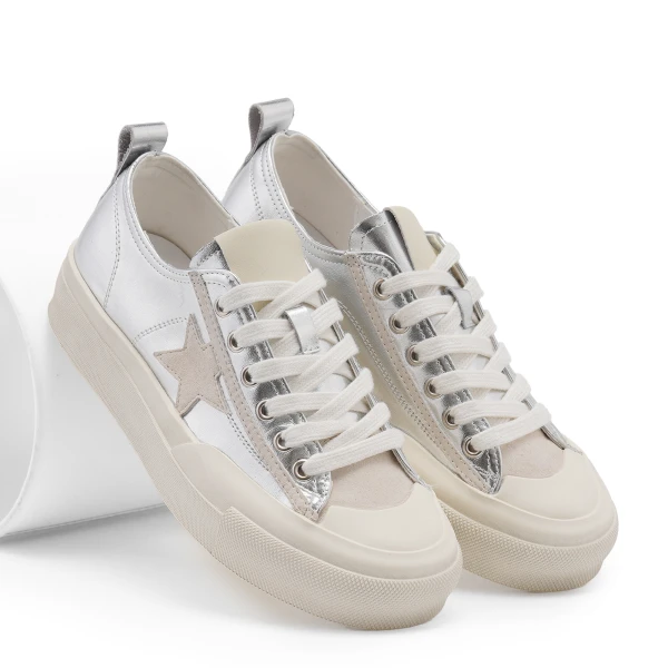 910580 | Полуботинки женские Серебро 38