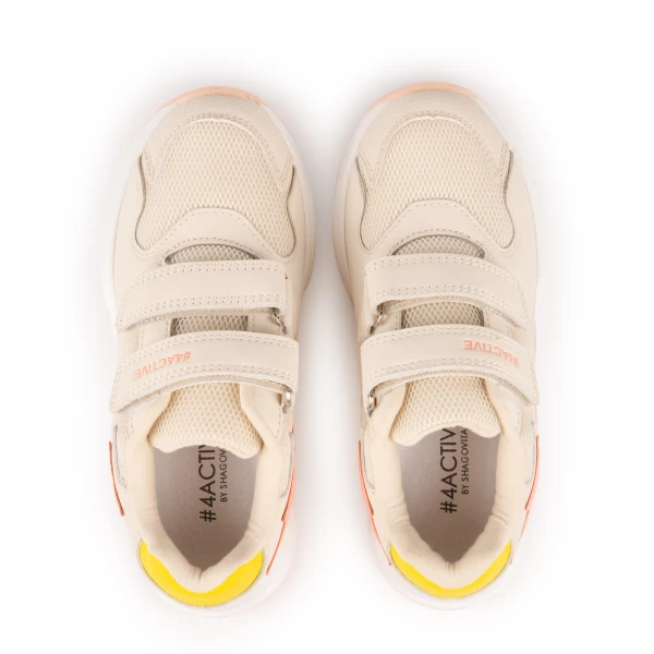 610093 | Полуботинки для школьников девочек Бежевый 36