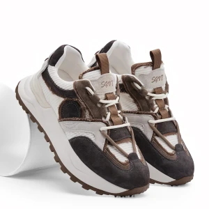 910721 | Полуботинки женские коричневый 38