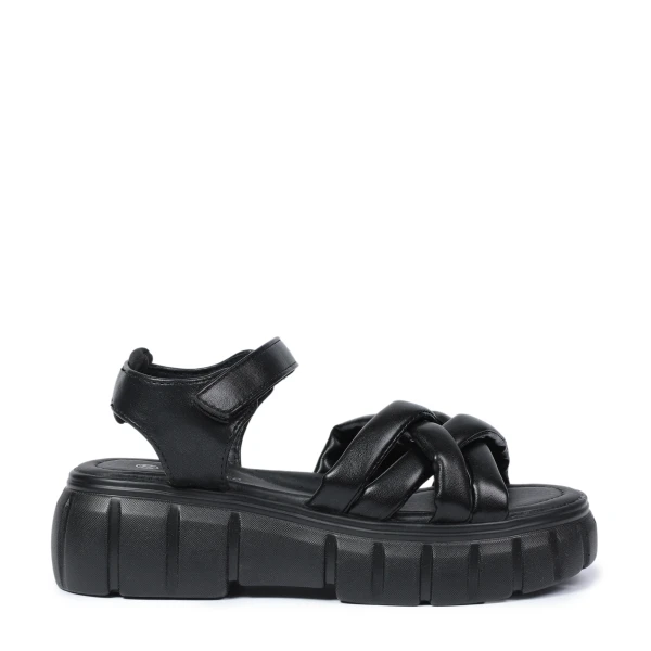 640066 | Туфли открытые для школьников девочек Черный 32