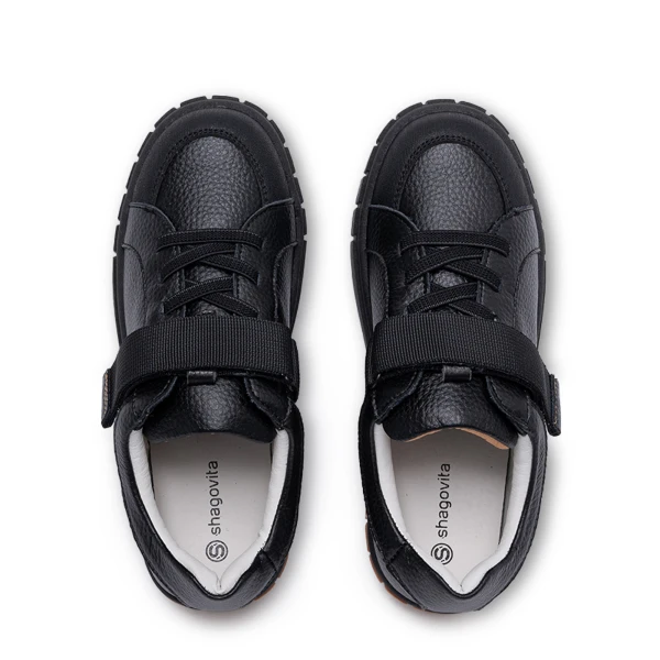 310165 | Полуботинки дошкольные Черно-рыжий 31