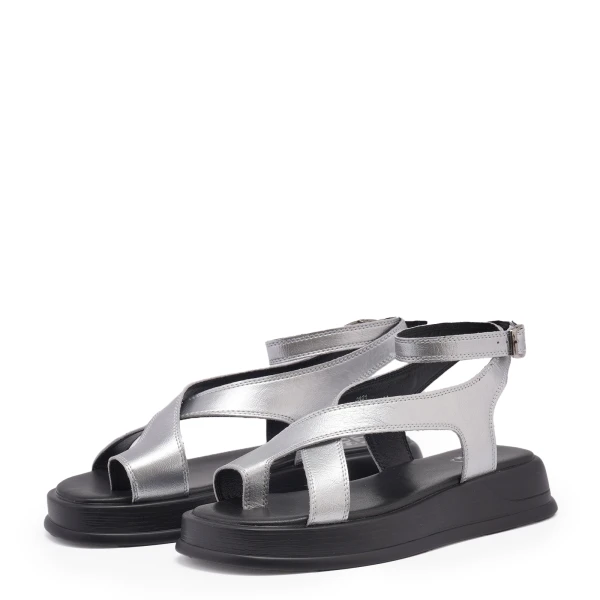 940821 | Туфли открытые женские Серебро 38