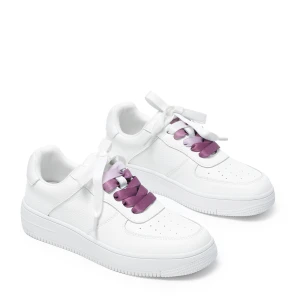 610131 | Полуботинки для школьников девочек Белый 33