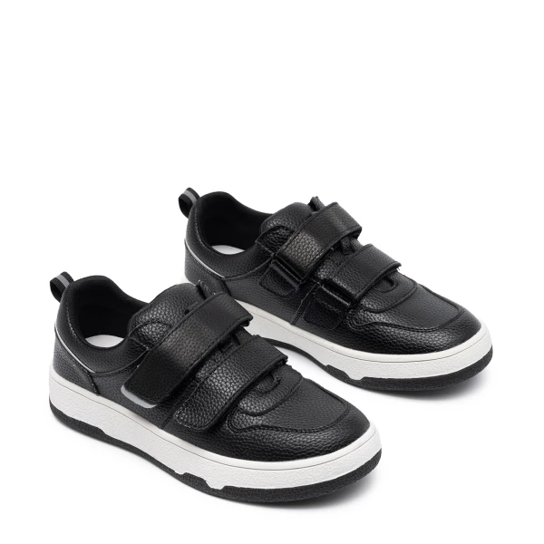 510175 | Полуботинки для школьников мальчиков Черно-белый 32