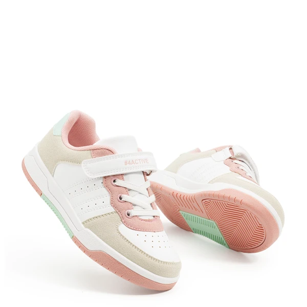 610651 | Полуботинки для школьников девочек Розовый 33