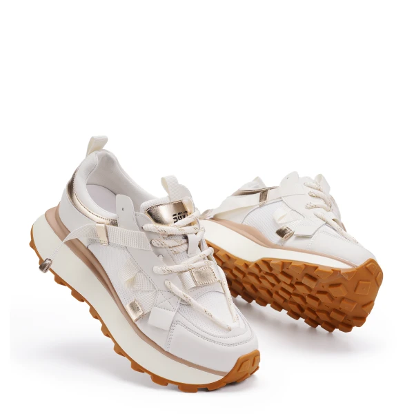 910724 | Полуботинки женские Молочный 38