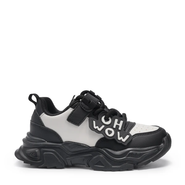 4101248 | Полуботинки дошкольные Черно-белый 31