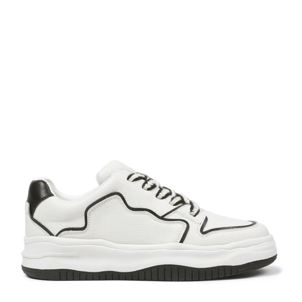 910133 | Полуботинки женские Молочно-черный 38