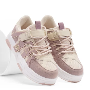 610673 | Полуботинки для школьников девочек Розовый 33