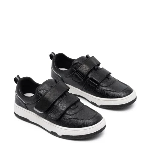 510175 | Полуботинки для школьников мальчиков Черно-белый 32