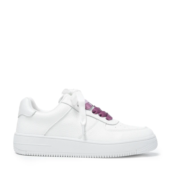 610131 | Полуботинки для школьников девочек Белый 33