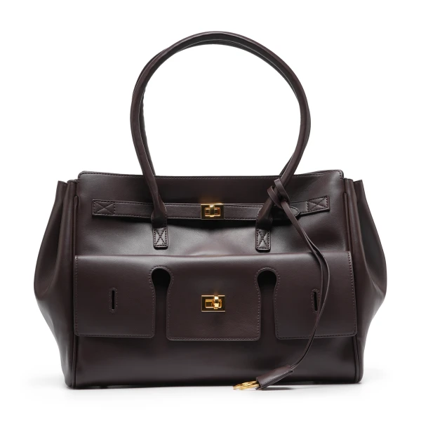 BA2602SS02 | Сумка женская коричневый 37 × 29 × 13 см
