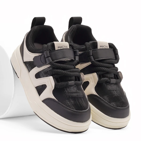 610669 | Полуботинки для школьников девочек Черный 33