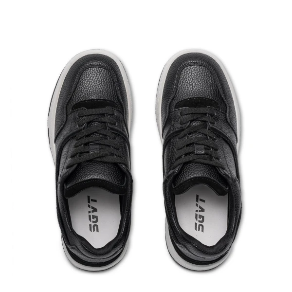 510534 | Полуботинки для школьников мальчиков Черно-белый 33