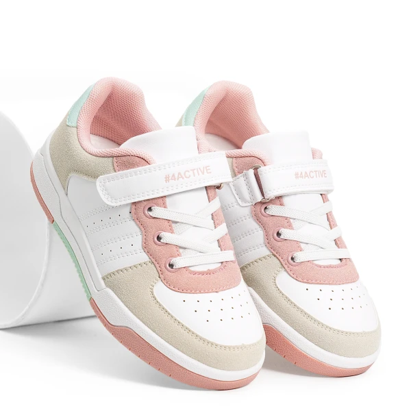 610651 | Полуботинки для школьников девочек Розовый 33