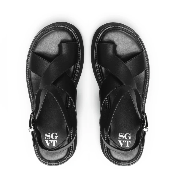 940021 | Туфли открытые женские Черный 40