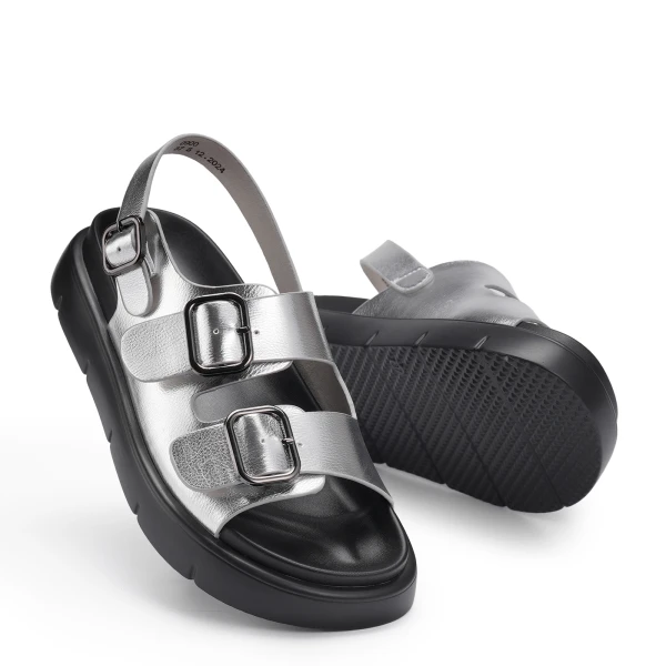 940900 | Туфли открытые женские Серебро 38