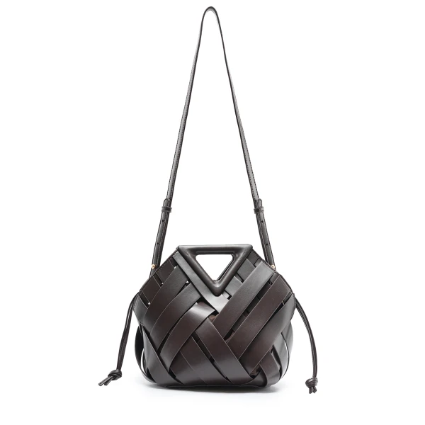 Y2602SS02 | Сумка женская коричневый 23 × 14 × 19 см