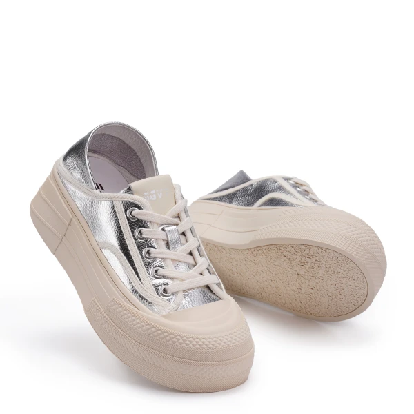 910745 | Полуботинки женские Серебро 38